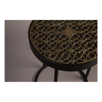 Kovový odkladací stolík Dutchbone Sari, ⌀ 33 cm - Image 7