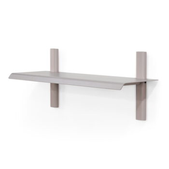 Sivo-béžová kovová polica 60 cm Hola – Spinder Design – Obrázok 2