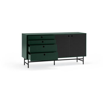 Čierno-zelená komoda Teulat Punto, šírka 150 cm - Image 8