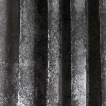 Sivé závesy v súprave 2 ks 168x229 cm Crushed Velvet – Catherine Lansfield – Obrázok 3