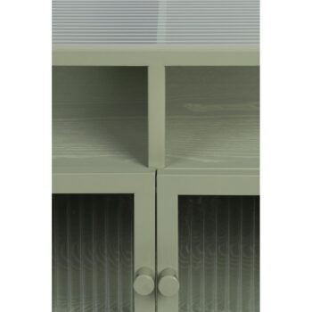 Zelená vitrína 80x58 cm Herbe - White Label – Obrázok 7