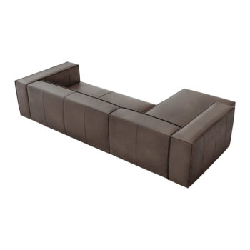Hnedá kožená rohová pohovka (ľavý roh) Madame - Windsor & Co Sofas - Image 4