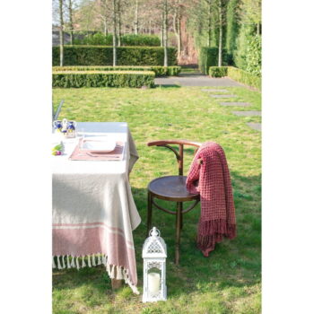Ružová bavlnená deka Tiseco Home Studio Waffle, 130 x 170 cm - Image 4