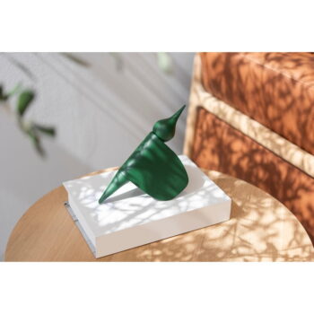 Soška z dubového dreva (výška  11,5 cm) Tica – Gazzda – Obrázok 2