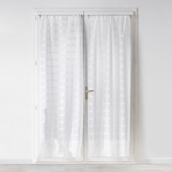 Biele voálové záclony v súprave 2 ks 70x200 cm Candide – douceur d'intérieur