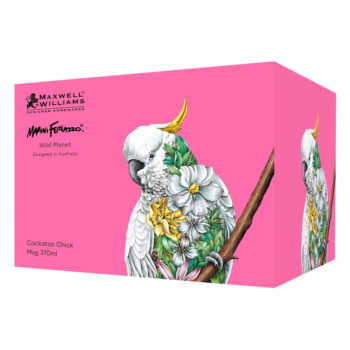 Ružový porcelánový hrnček 370 ml Wild Planet by Marini Ferlazzo – Maxwell & Williams - Image 4