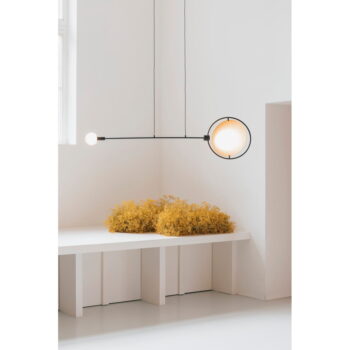 LED stmievateľné závesné svietidlo v okrovožltej a čiernej farbe Sirius – Zuiver - Image 9