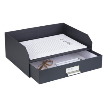 Kartónový organizér na dokumenty so zásuvkou Walter – Bigso Box of Sweden - Image 6