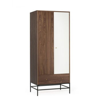 Šatníková skriňa Woodman Flora Walnut - Image 3