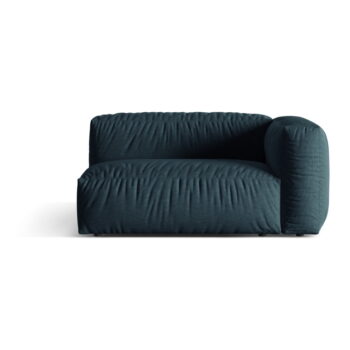 Tmavomodrý modul pohovky (pravý roh) Martina – Micadoni Home