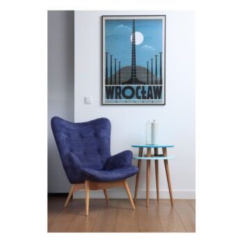 Biely odkladací stolík Ragaba UFO, Ø 45 cm - Image 6