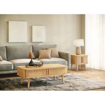Konferenčný stolík v dekore duba 58x107.5 cm Rove – Woodman - Image 9