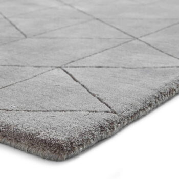 Sivý vlnený koberec Think Rugs Kasbah, 150 x 230 cm – Obrázok 2