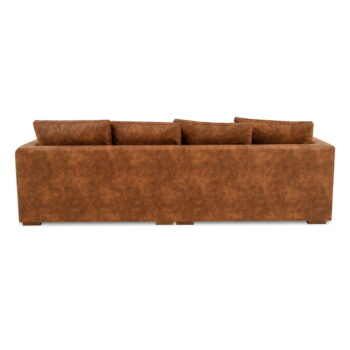 Koňakovohnedá pohovka 266 cm Comfy – Scandic - Image 4