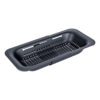 Čierny rozšíriteľný cedník Wenko Black Outdoor Kitchen Sivo - Image 5