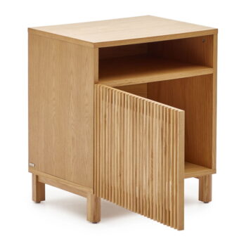 Nočný stolík v dekore duba v prírodnej farbe Beyla – Kave Home - Image 7