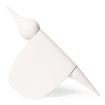 Soška z dubového dreva (výška  11,5 cm) Tica – Gazzda - Image 3