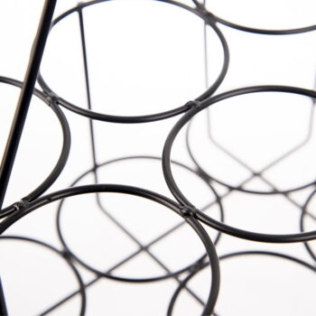 Kovový stojan na víno počet fliaš 6 Radka - Orion – Obrázok 4