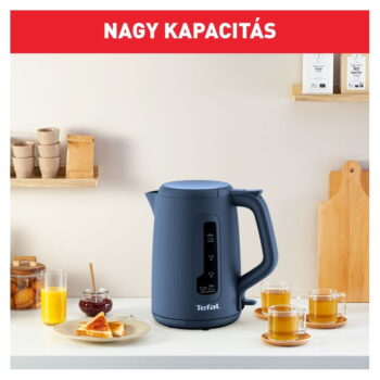 Tmavomodrá plastová rýchlovarná kanvica 1,7 l KO2M0410 – Tefal - Image 7