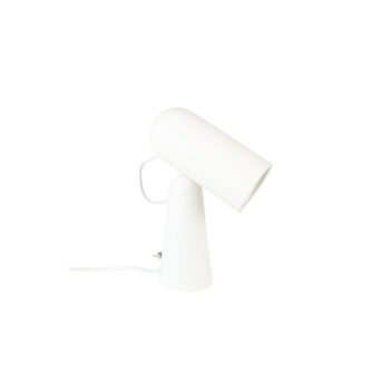 Biela stolová lampa White Label Vesper - Image 2