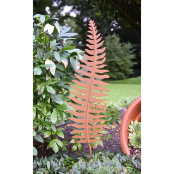 Kovový záhradný zápich Leaf – Garden Pleasure - Image 2