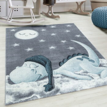 Modro-sivý detský koberec 80x150 cm Bambi – Ayyildiz Carpets - Image 2