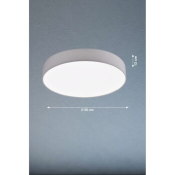 Bielo-šedé LED stmievateľné stropné svietidlo Pina – Fischer & Honsel - Image 3
