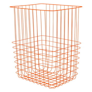 Oranžový kovovo-látkový kôš na bielizeň 64 l Store-It – Mette Ditmer Denmark - Image 3