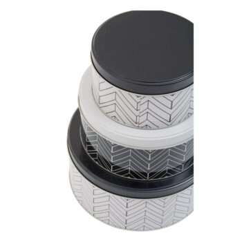 Kovové dózy v súprave 3 ks na potraviny Urban – Premier Housewares - Image 3