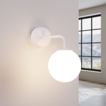 Biele nástenné svietidlo Beam – Nice Lamps - Image 3