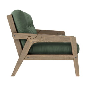Zelená rozkladacia pohovka 204 cm Grab - Karup Design - Image 6