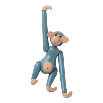 Drevená soška (výška 9,5 cm) Monkey Mini - Kay Bojesen Denmark - Image 4