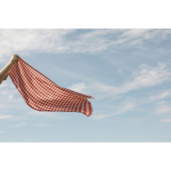 Obrus Really Nice Things Red Vichy, 140 x 140 cm - Image 4
