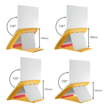 Nastaviteľný stojan na notebook ERGO Cosy – Leitz – Obrázok 4