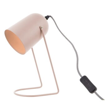 Ružová stolová lampa Leitmotiv Enchant, výška 30 cm – Obrázok 3