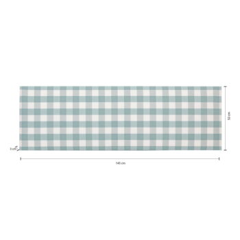 Zelené čalúnené čelo postele 145x52 cm Billie – Really Nice Things – Obrázok 5