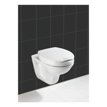Mierne zvýšené WC sedadlo s jednoduchým zatváraním pre seniorov Wenko Secura, 43,5 × 37 cm - Image 2