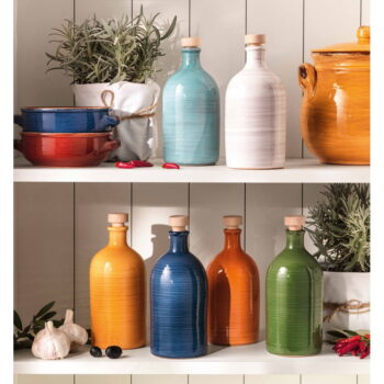 Fľaša na olej Maiolica – Brandani - Image 2