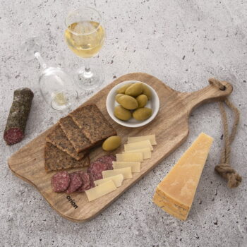 Drevená doštička na krájanie 20x46,5 cm Mango – Orion – Obrázok 2