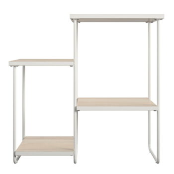 Konzolový stolík s doskou v dekore jaseňového dreva v bielo-prírodnej farbe 35x67 cm Dante – Støraa - Image 4