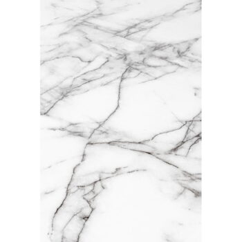 Okrúhly jedálenský stôl s doskou v dekore mramoru ø 110 cm Floris – White Label – Obrázok 4