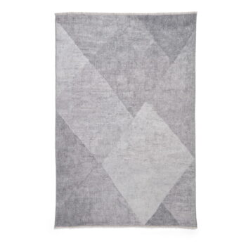 Svetlosivý prateľný koberec s prímesou bavlny 152x230 cm Whisper – Think Rugs