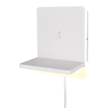 Biele LED stmievateľné nástenné svietidlo Fairfield – Trio - Image 4