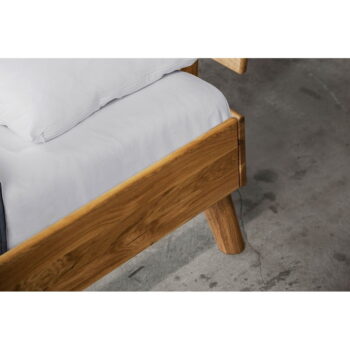 Dvojlôžková posteľ z dubového dreva 200x200 cm Greg 1 - The Beds – Obrázok 7