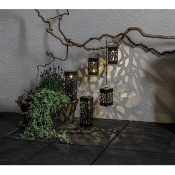 Súprava 2 vonkajších solárnych LED svietidiel Star Trading Izola, výška 18 cm - Image 2