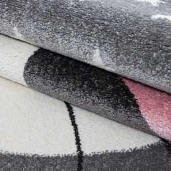 Ružovo-sivý detský koberec ø 120 cm Kids – Ayyildiz Carpets - Image 2