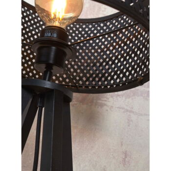 Čierna stolová lampa s bambusovým tienidlom (výška 53 cm) Java – Good&Mojo – Obrázok 4