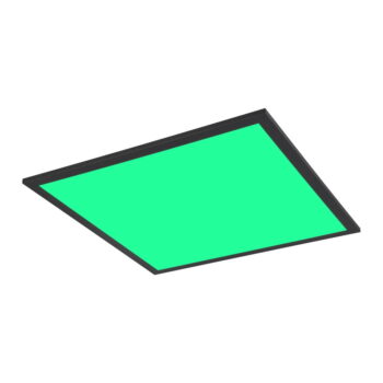 Čierne LED stropné svietidlo 44.5x44.5 cm Beta – Trio - Image 3