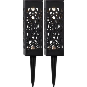 Súprava 2 vonkajších solárnych LED svietidiel Star Trading Izola, výška 18 cm - Image 7