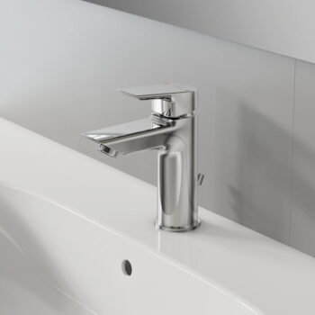 Umývadlová batéria v lesklo striebornej farbe Tesi – Ideal Standard - Image 3
